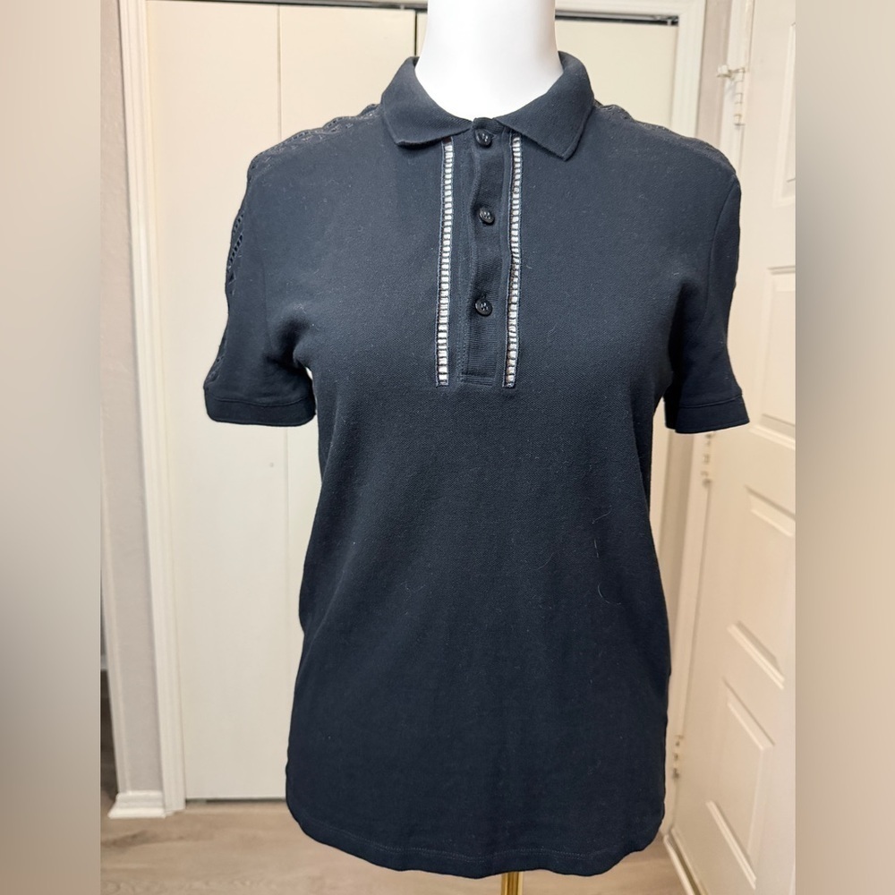 Versace Collection Black Polo Men’s Shirt XS